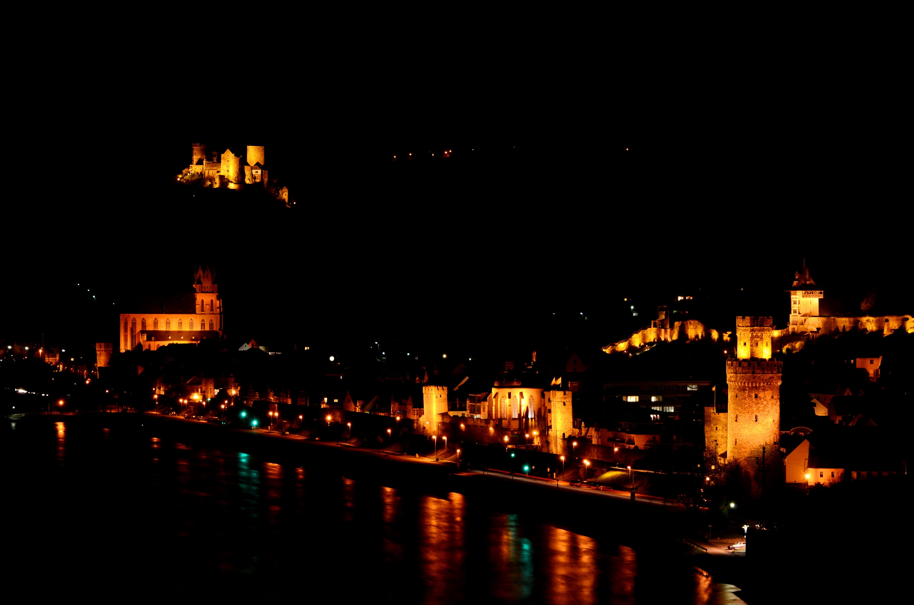 Lichtkunstfestival rheinleuchten 2026 in Oberwesel